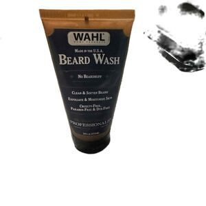 New Wahl Beard Wash Exfoliator Moisturizer 6 Fl Oz Men Grooming